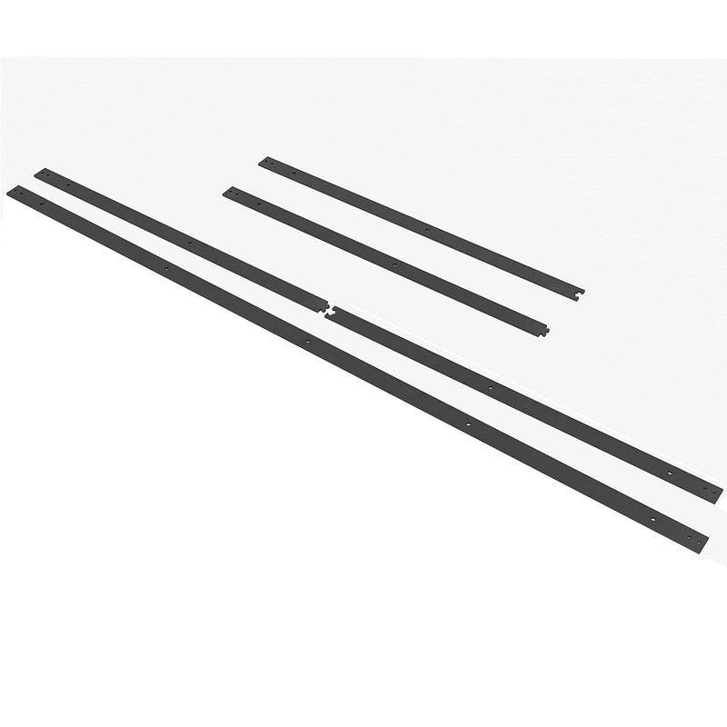 DIYHD 12FT Home Office Sliding Library Ladder Hardware,Barn Style Rustic