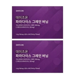 Days On [Half Club] Days On Paradise Grain Burning 28 tablets x 2 / [하프클럽]데이즈온 파라다이스 그레인 버닝 28정 x 2개