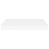 Set of 4 White Honeycomb MDF and Metal Medium Wall