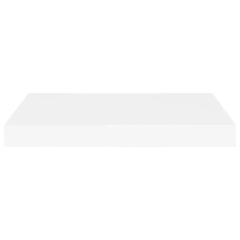 Set of 4 White Honeycomb MDF and Metal Medium Wall