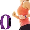 AQUARIUS AQ112 Fitness Tracker With Heart Rate Monitor Purple