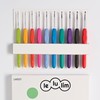 lelulim™ Crochet Hook Set, 10 Sizes, B-2.25mm to J-6mm