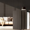 KERRAM 4-Pack Wood Veneer Acoustic Wall Panels Decorative Acoustical Panel