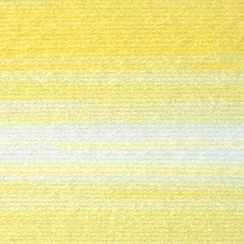 Lion Brand Yarn 923-211 Ice Cream Yarn, Lemon Meringue