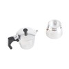 Stovetop Coffee Maker Coffee Boiler Pot Aluminum Octagonal Shape for