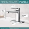 Peerless Xander Single Hole Bathroom Faucet, Single Handle Bathroom Faucet