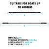 Obcursco Bungee Dock Line, Jet Ski Dock Line with Double
