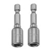 WorkBless 1/4" Quick-Change Hex Shank 7mm Magnetic Nut Driver Bit,