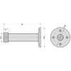 BASI Wall Door Stopper for Wall Mounting Stainless Steel Door