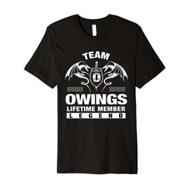 Team OWINGS - Lifetime Member Gifts Premium T-Shirt