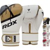 RDX Boxing Gloves Ego Muay Thai Training Maya Hide Leather