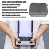 Drone Remote Control Storage Bag Protective Case Dustproof Gray for