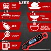 KULUNER TP-01 Waterproof Digital Instant Read Meat LCD Thermometer with