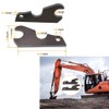 Quick Attach Ears for Kubota Excavators KX040, KX71, KX91, KX121,