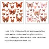 XERE 400 Pcs Butterflies Flora and Fauna Scrapbook Stickers Set