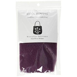Wistyria Editions Wool Roving 12" .22 Ounce-Lilac Haze
