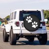 Foruidea Paw Print Spare Tire Cover Dust-Proof Wheel Tire Cover