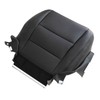 FZJDSD Black Driver Side Bottom Microfiber Leather Seat Cover Compatible