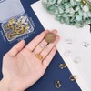 Beebeecraft 1 Box 36Pcs 18K Gold Plated 925 Sterling Silver