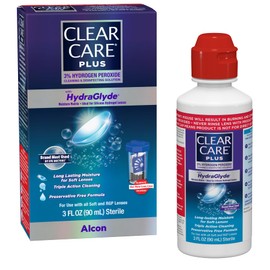 Clear Care Plus Cleaning Solution Travel Pack, No Flavor, 3 Fl Oz