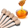 30pcs Wooden Honey Spoons Portable Wedding Party 8cm