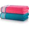 Casa Copenhagen He & She 6 Pieces Towel Set- Teal