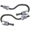 Akozon Set of 2 Rear Brake Lines, Brake Pipe, Brake