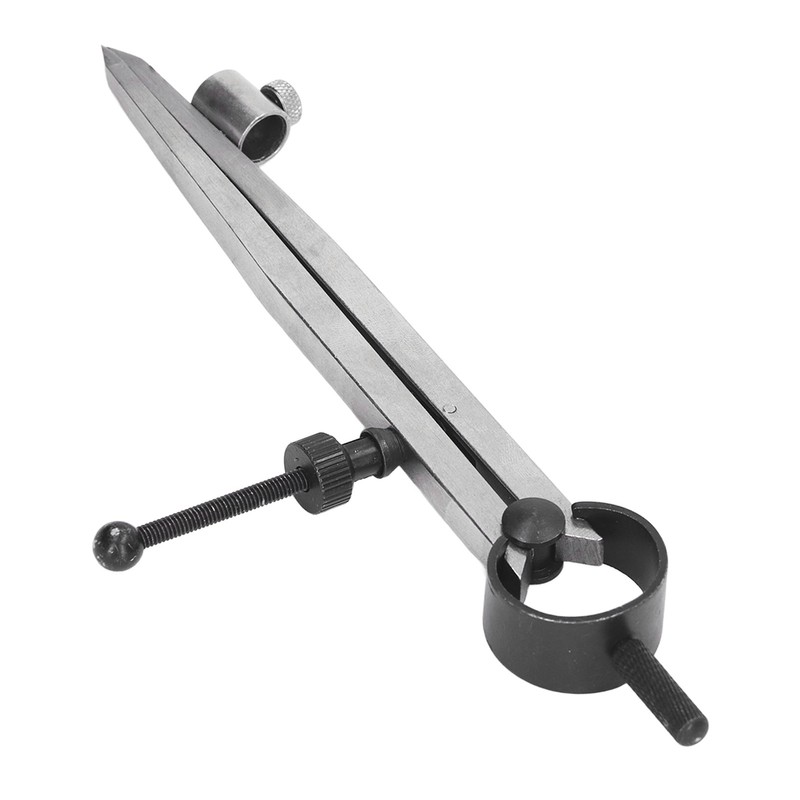 Wing Divider Gauge Carbon Steel Adjustable Angle Lockable Scribing Tool