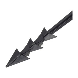 GARDENIX® pack of 10 TerraPEG XL (8") Extremely Stable Ground Anchor for Hard Ground Securing Pegs Landscape Fabric Peg for Weed Fabric Ground Sheet Cover Tent