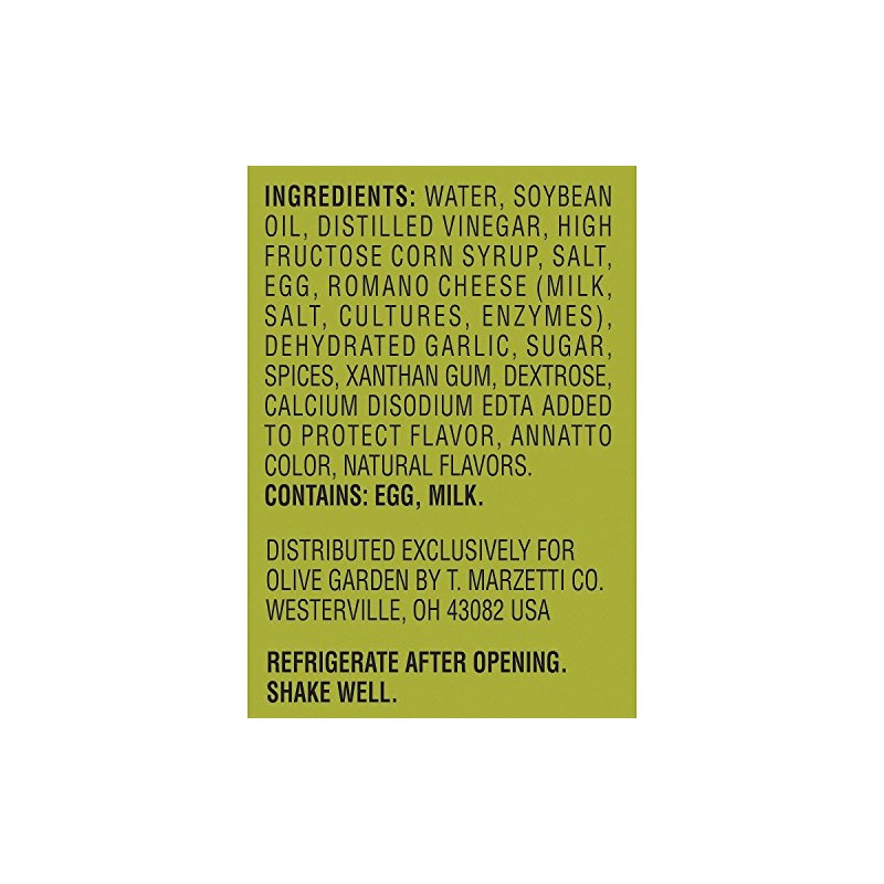 Olive Garden Signature Italian Dressing (24 Ounce bottle, 2 Count)