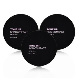 [The Face Shop] The Face Shop Tone Up Skin Pact V201 Apricot Beige 3 / [더페이스샵] 더페이스샵 톤업 스킨 팩트 V201 애프리콧 베이지 3