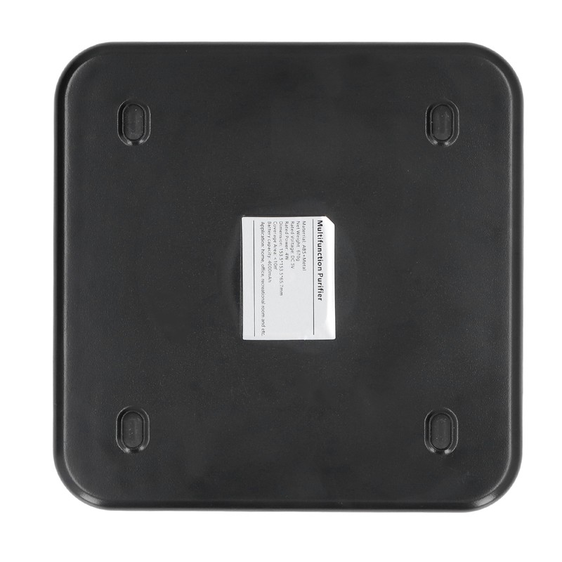 Smokeless Ashtray Gray Home Office Desktop USB Charging Large Air