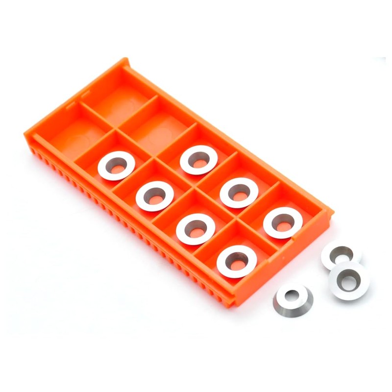 TANOMATE Ci3 12mm(1/2 inch) Round Replacement Carbide Cutter Inserts for