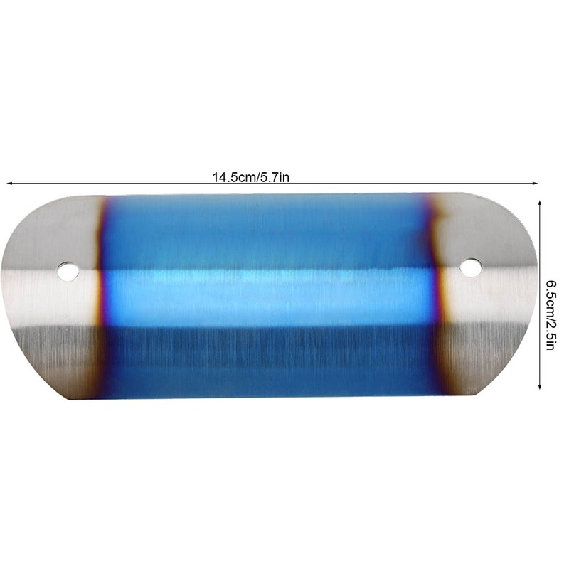 Motorcycle Exhaust Middle Pipe Heat Shield Link Tube Protector Cover