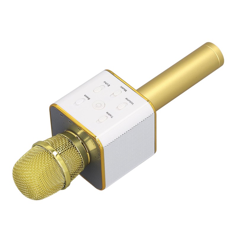 Wireless Microphone System Bluetooth Home Rechargeable Handheld Portable KTV Karaoke
