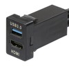 Timloon USB Input Port & HDMI Input Port USB 3.0