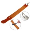 Genuine Leather Strop Strap Barber Straight Razor Folding Knife Shave