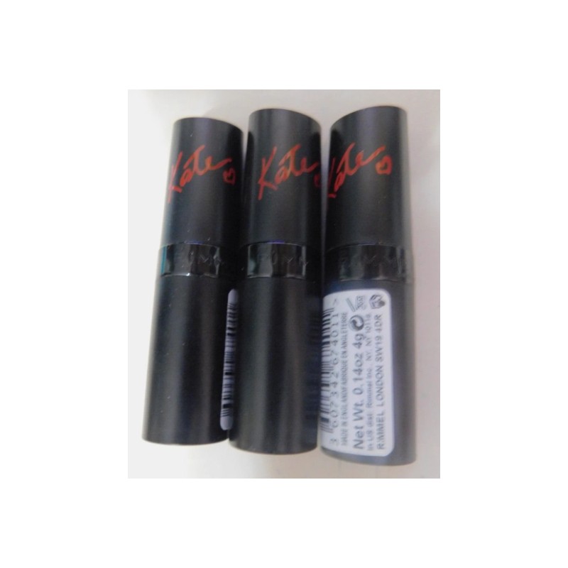 *YOU GET 3* Rimmel Lasting Finish Lipstick by Kate Moss