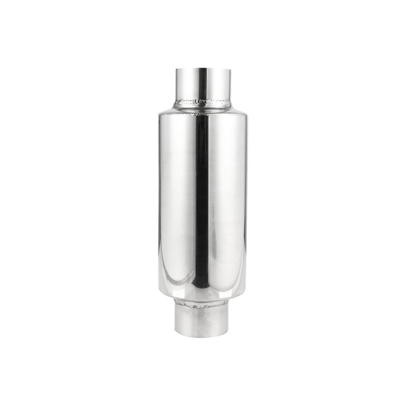 KEEPDSGN 3" Inlet/3" Outlet Exhaust Muffler Resonator Deep Tone For