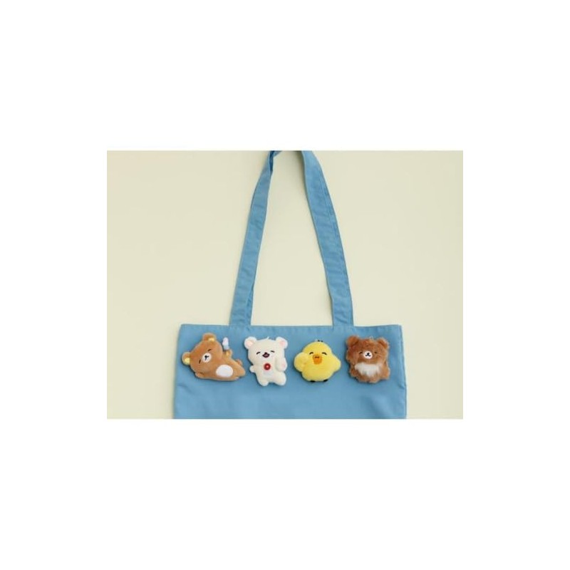 AB42501 リラックマ ゆるゆるぽかぽかシリーズ ぶらさげマスコットバッジ リラックマ