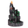 Unique Mountain Water Backflow Incense Burner Holder Home Resin Ornament