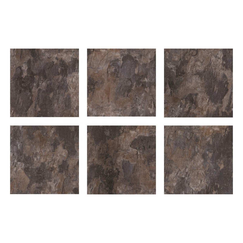 FloorPops FP3330 Brownstone Peel & Stick Peel and Stick Floor
