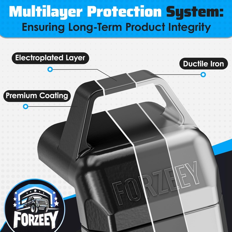 FORZEEY Trailer Lock only for 2-5/16" Ball Coupler Heavy Duty