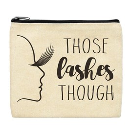 Travel Makeup Bag Those Lashes Though Trendy Makeup Bag2-Pack Makeup Bags