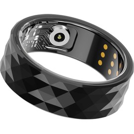 findtime Smart Ring Android Smart Rings for Women Men Fitness Tracker Ring Heart Rate Monitor iOS Smart Ring Sleep Tracker Fitness Ring Tracker Finger Health Tracker Pedometer Calories