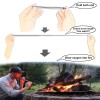 Unbranded Practical Outdoor Pocket Bellow Collapsible Tool Blow Fire Tube