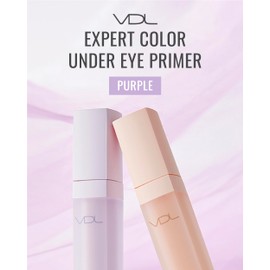 VDL Spring Event VDL Expert Color Under-Eye Primer (Purple, 0.19 oz) - Color-Correcting Concealer for Dark Circles, Uneven Skin Tone. Hydrating, Smooth. Korean Makeup.