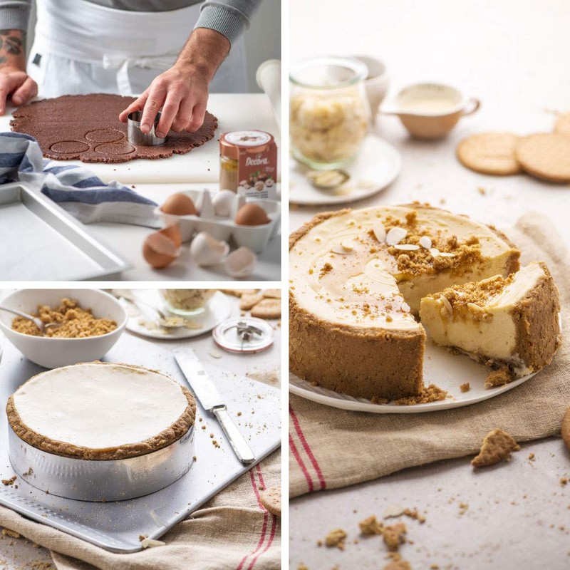 Decora Stainless Steel Round Shape, Silver, 36 x 35 x