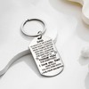BLThing Dad Gifts from Daughter - Keychain for Dad Father's