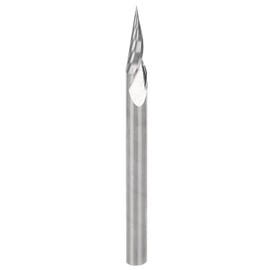 20°Carving Liner Router bit,Wood Carving Router Bit,3.175mm High Speed Steel Engraving Milling Cutter,for Wood Carving Milling tools,0.13in Shank,Solid Carbide